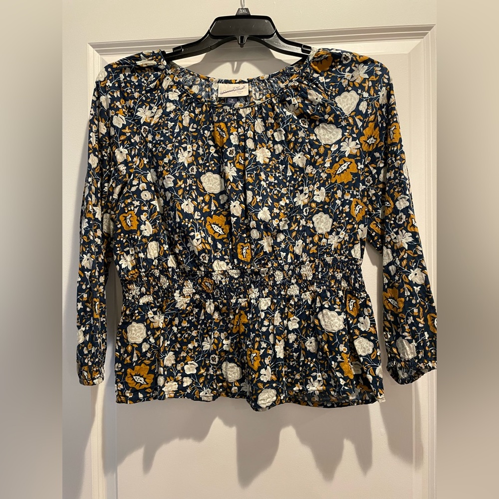 Target flowered blouse